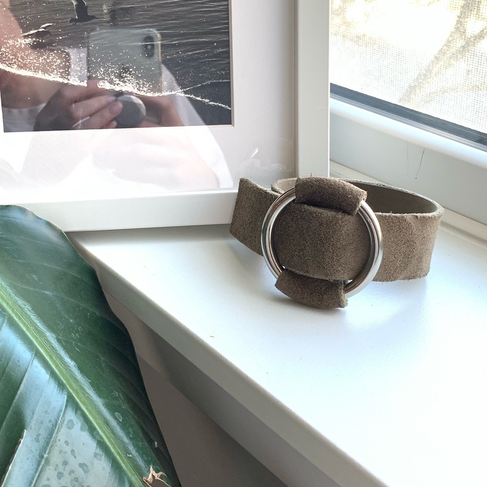 Leather bracelet